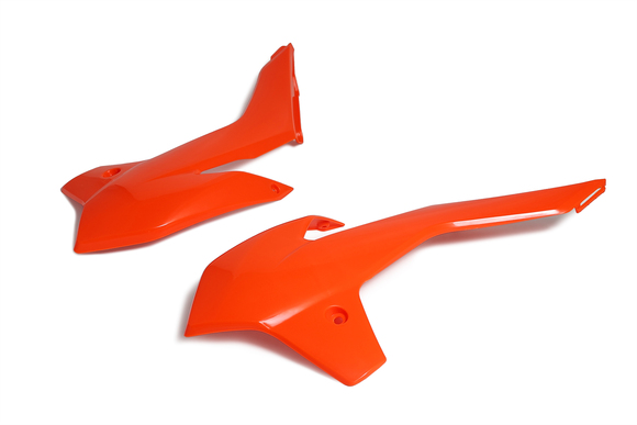 Обтекатели передние на эндуро (пара) KTM SX85 13-16г. (рама K5) оранжевый pitbikemarket.ru