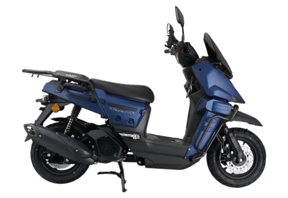 Скутер VENTO (VMC) SMART X BY49QT-5A 49 см3 СЕРИЯ T1700 (LED панель, CBS, USB, сигнализация) MATT BLUE pitbikemarket.ru