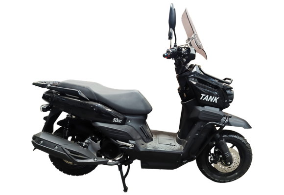 Скутер TANK 1 Black pitbikemarket.ru