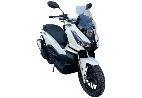 Скутер VENTO JET BY150T-5A 149см3 СЕРИЯ N1800 (ЭПТС) MATT WHITE/MATT BLACK pitbikemarket.ru